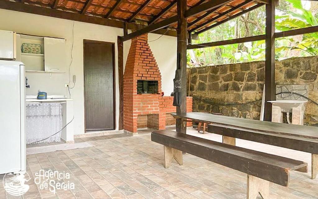 Aconchegante Chale Cercado De Natureza - Curral Ilhabela Luaran gambar